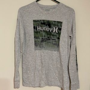 Hurley long sleeve shirts for kids size lg